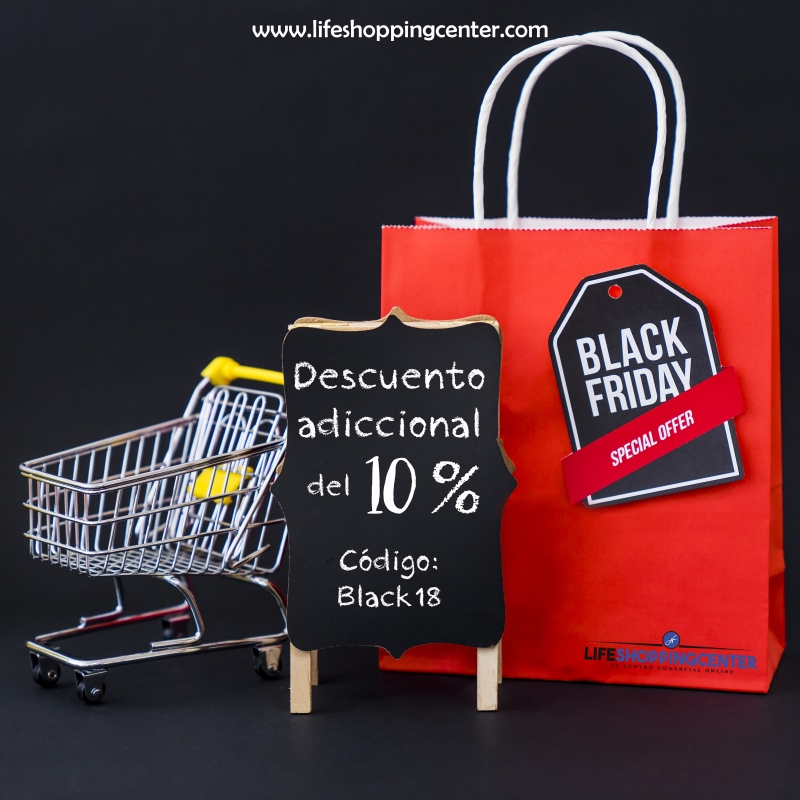 Black Friday 2018, bono descuento  Black 18, Verdadero Black 2018