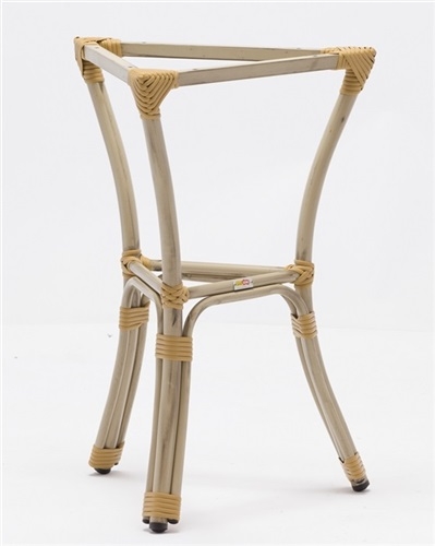 Base de mesa, Mod. ACACIA-3, aluminio bamb beige.