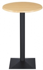 Mesa alta delta-ane60r, negra, tapa de 60 cms color a elegir