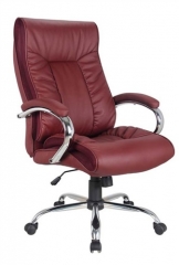 Sillon rol-asrv, alto, gas, basculante, similpiel rojo vino