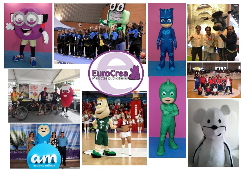 MASCOTAS PUBLICITARIAS. EUROCREA MASCOTS.