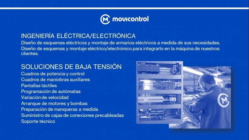 Movicontrol. Cuadros elctricos de potencia y control