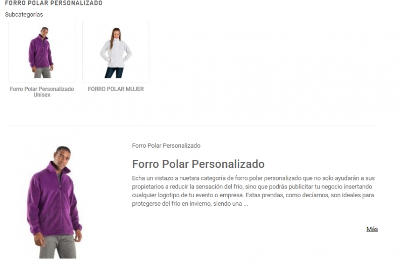 Forro Polar Personalizado