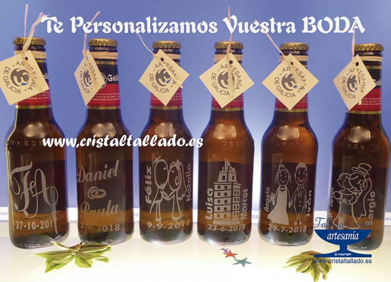 personalizar cervezas para detalles de bodas