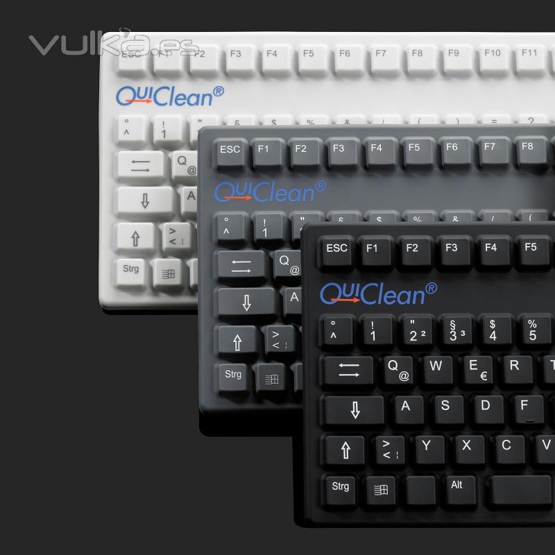 Teclado industrial QuiClean de Printec-DS Keyboard