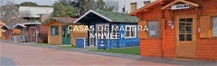 Exposición y ventas Casas de Madera MNVEEK