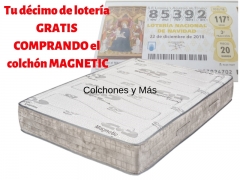 Colchon magnetic con regalo de decimo de loteria 2018
