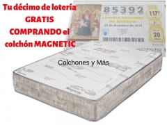 Colchón Magnetic con regalo de Décimo de lotería 2018