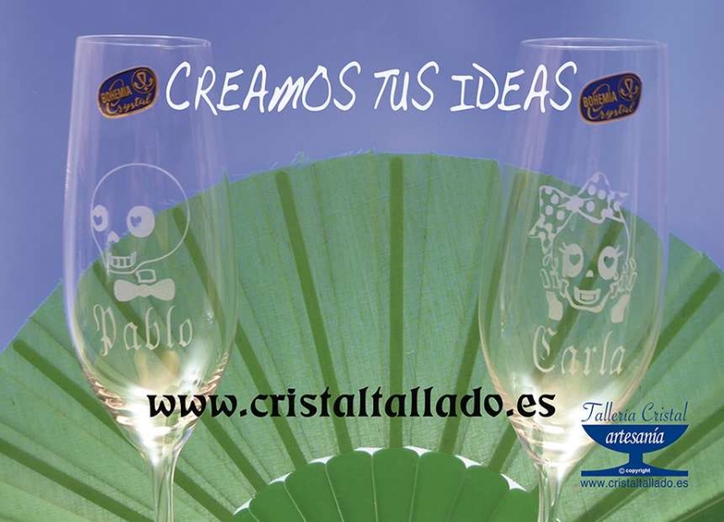 grabar copas para bodas en corua