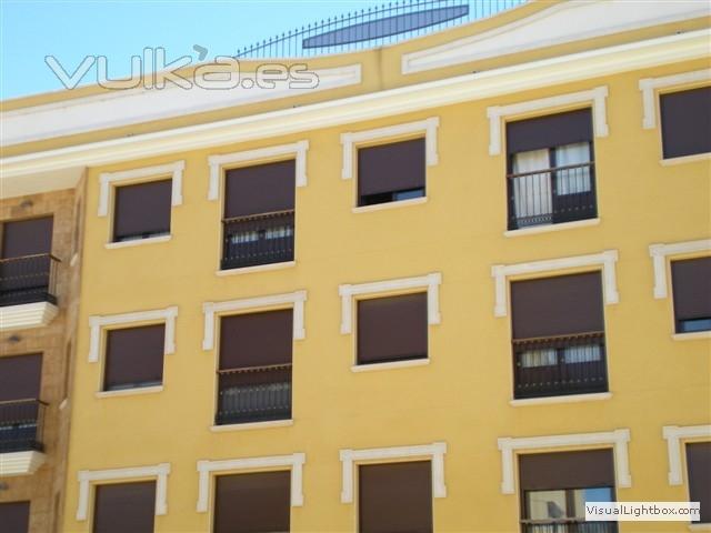 fachada pisos en Socullamos (Ciudad Real)