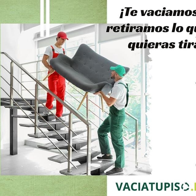 recogida de muebles, vaciado de pisos,  recogida muebles