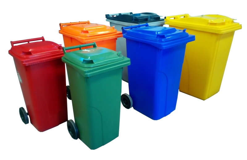 Contenedores de residuos, de 80 hasta 1100 litros