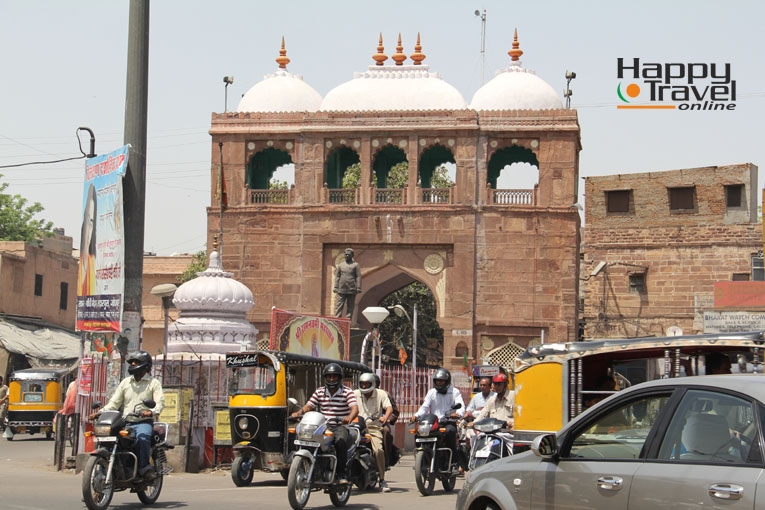 Jodhpur - India- Entrada al mercado