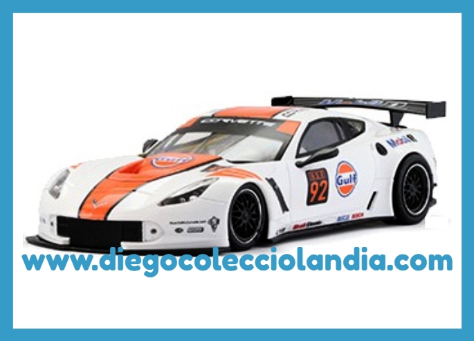 Coches decoracin Gulf para Scalextric. www.diegocolecciolandia.com .Tienda Scalextric Madrid.