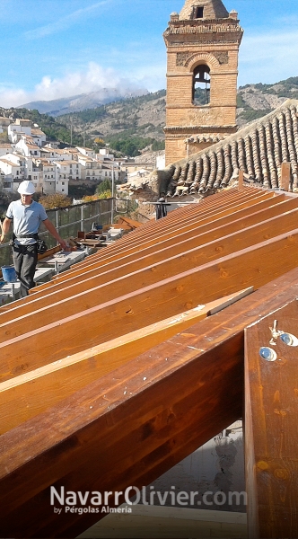 Rehabilitacion de cubierta histórica