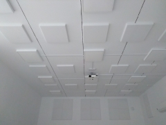 Acoustic drywall basotect