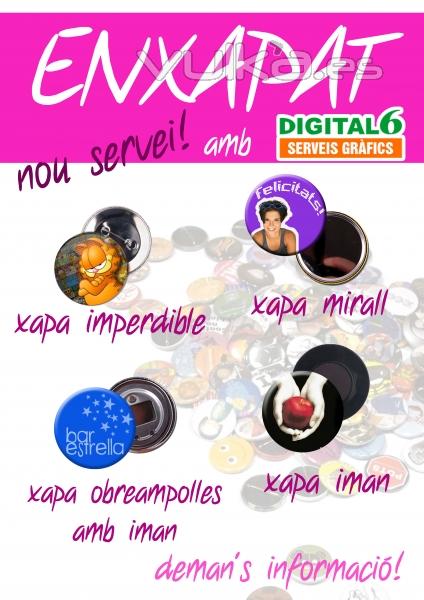 Chapas personalizadas