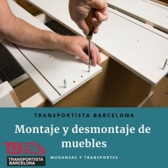 Desmontaje y montaje de muebles en barcelona