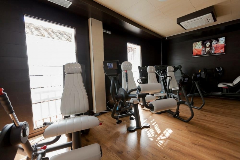 Sala de cardio en Top Health La Victoria