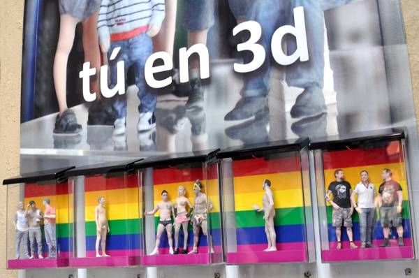 Orgullo Gay 2018 - Figuras de fantasía - ThreeDee-You Foto-Escultura 3d-u