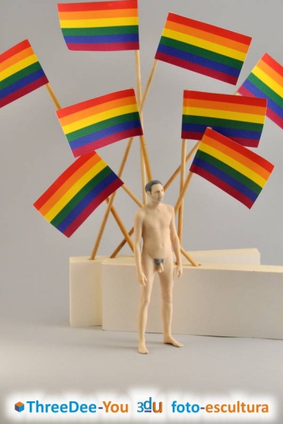 Orgullo Gay 2018 - Figuras de fantasa - ThreeDee-You Foto-Escultura 3d-u