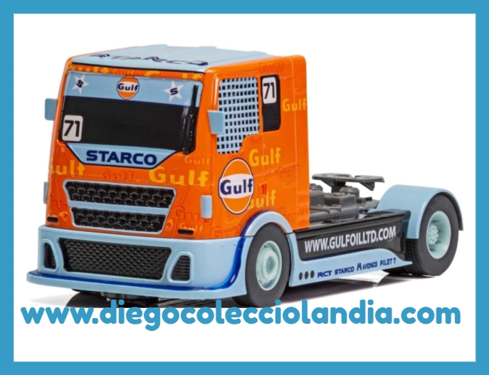 Camión Gulf para Scalextric de Superslot. www.diegocolecciolandia.com .Tienda Scalextric Madrid