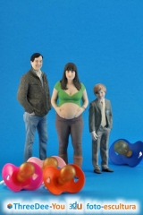 Tu tripita - recuerdo solido del embarazo - threedee-you foto-escultura 3d-utu tripita
