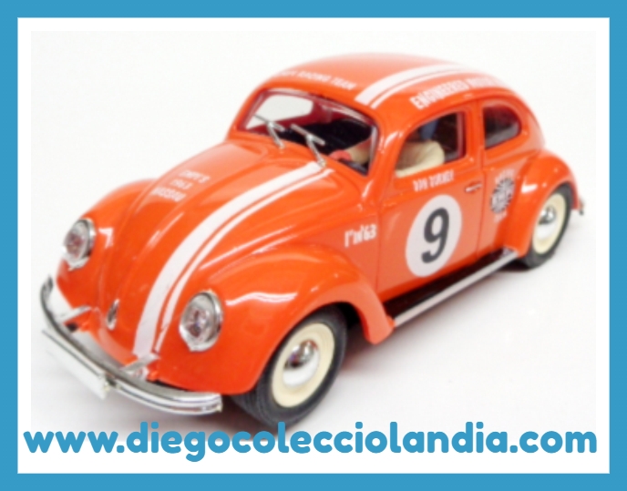 vw beetle de Pink Kar para Scalextric. www.diegocolecciolandia.com .Tienda Scalextric Madrid