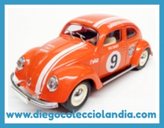 Vw beetle de pink kar para scalextric wwwdiegocolecciolandiacom tienda scalextric madrid