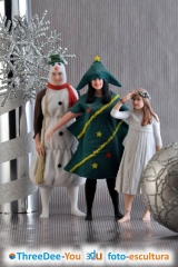 Navidad - ponte en tu beln - regalos para los amigos - threedee-you foto-escultura 3d-u