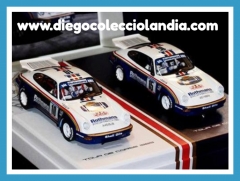 Set porsche 911  tour de corse 1985  serie  platinum collection  de slotwings ref/ rw044-01