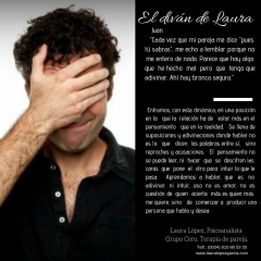 Cada vez que mi pareja me dice pues tu sabras me echo a temblar