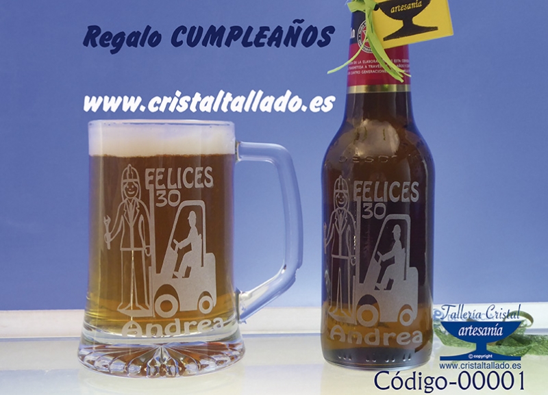 regalos de cristal para cumpleaos