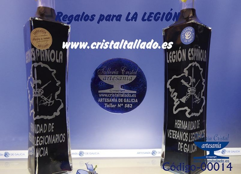 regalos de cristal para la legion