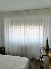 Cortinas bordados en oferta caldache