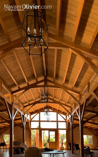 Sala de bodas y eventos de madera en Jaén