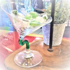 Copa decorativa cocktail