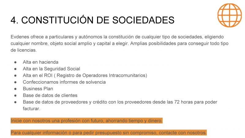 CONSTITUCIÓN DE SOCIEDADES