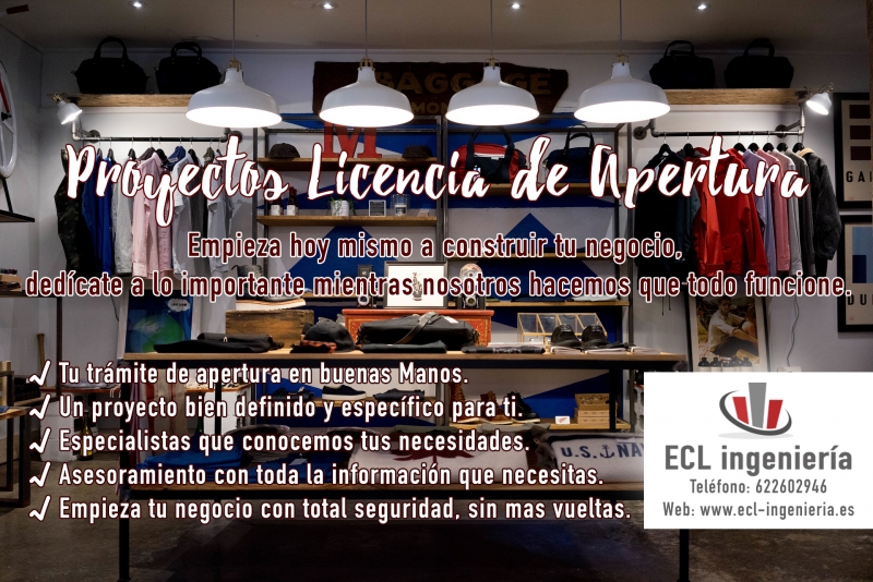 PROYECTOS PARA OBTENER LA LICENCIA DE APERTURA PARA NEGOCIOS