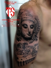 Damadeelchetattoo,damadeelch,tatuajesenelche,estudiosdetattooelche,elchetattoo,tattooelche,fabinails