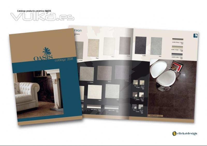 OASIS - Empresa Cerámica - Edición catálogo de producto