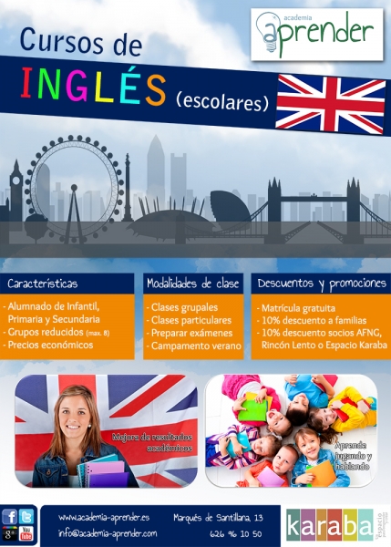 inglés para niños en Guadalajara - Academia Aprender
