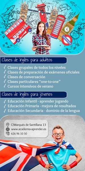 Resumen clases de inglés Academia Aprender