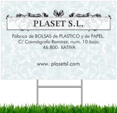 PLASET S.L.  Fbrica de BOLSAS de PAPEL y PLASTICO  ecolgicas 