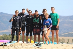 Curso de kitesurf en tarifa en grupo