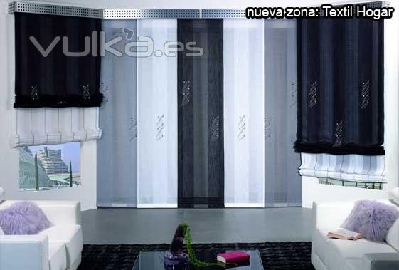 Cortinas y paneles japoneses