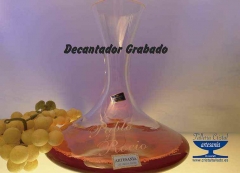 Regalos de cristal de bohemia grabado