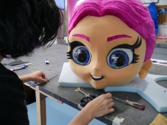 Visita nuestro taller Eurocrea mascotas publicitarias.