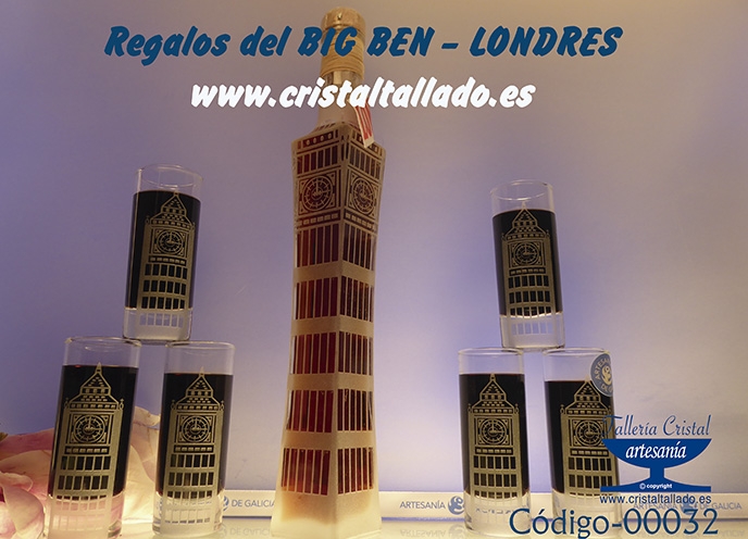 regalos de bigben en cristal londres