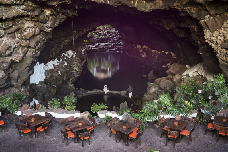 Jameos del Agua. Espacio de incomparable belleza volcnica